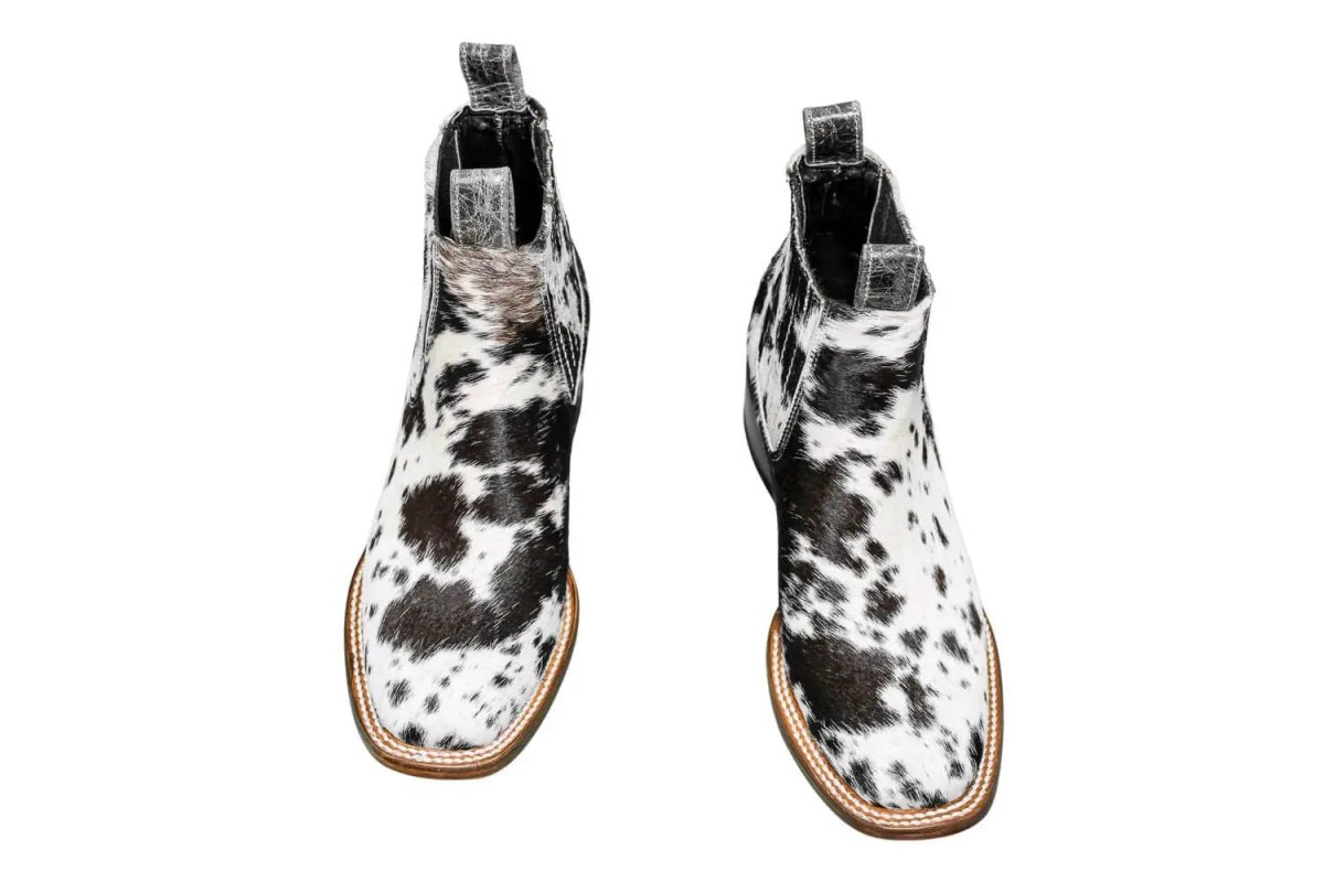 The Aurora Cowhide Boots – Size 8.5 Us by Stiefeld Boots – Don't Panic Shoes