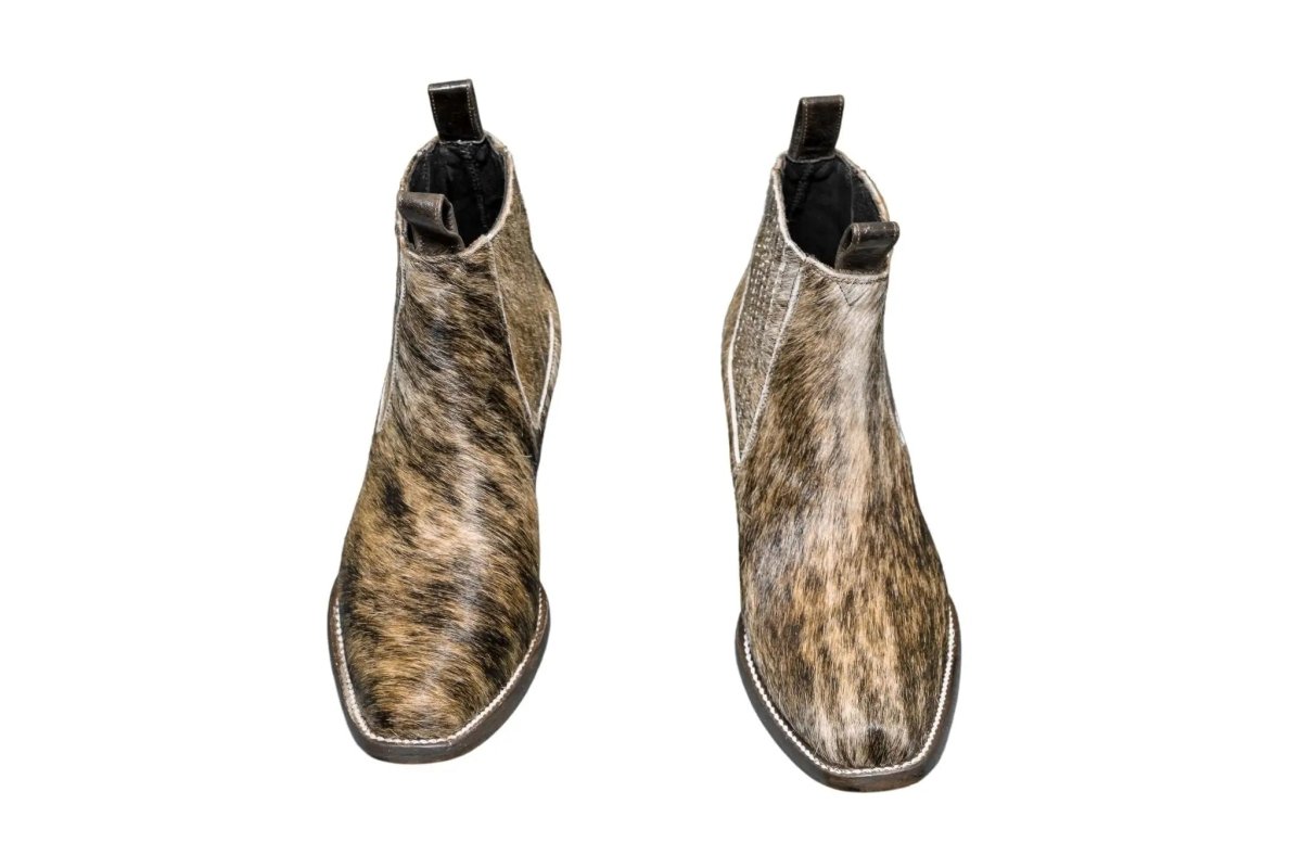 The Aurora Cowhide Boots – Size 9 Us by Stiefeld Boots – Don't Panic Shoes