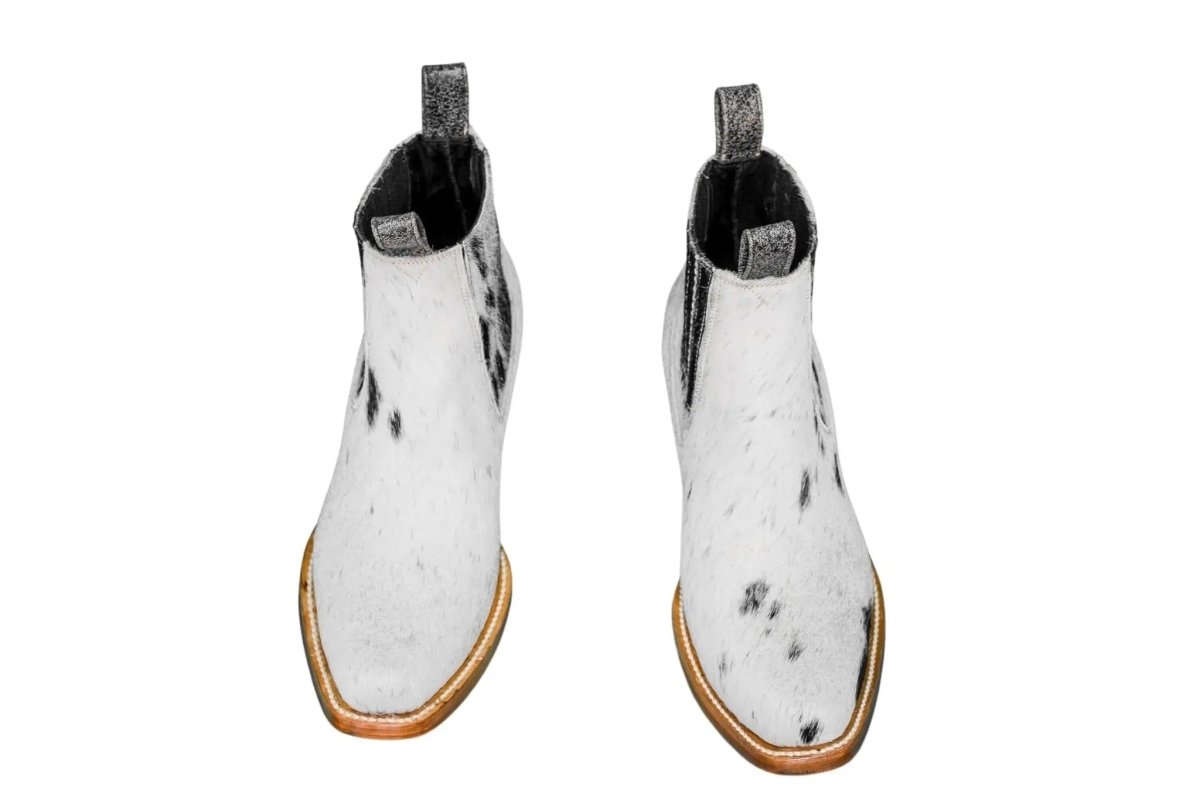 The Aurora Cowhide Boots – Size 9 Us by Stiefeld Boots – Don't Panic Shoes