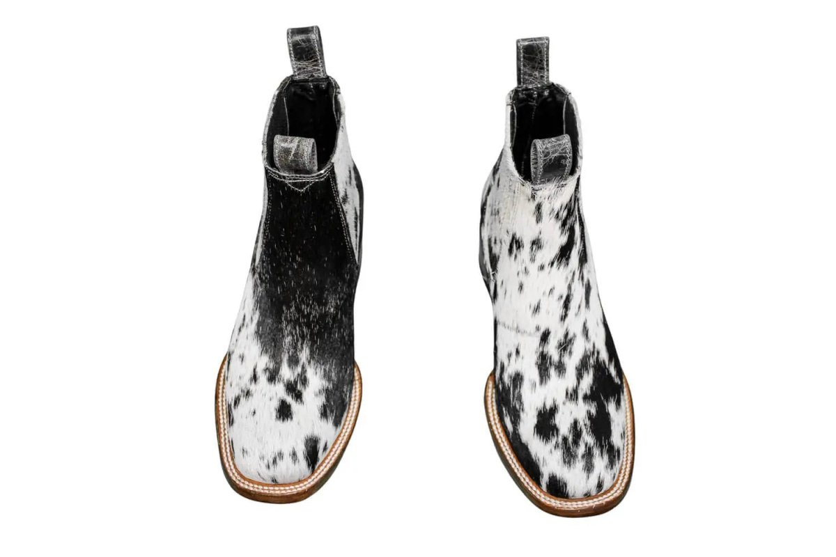 The Aurora Cowhide Boots – Size 9 Us by Stiefeld Boots – Don't Panic Shoes