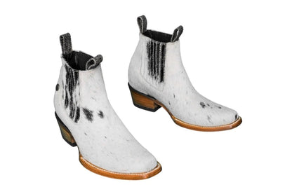 The Aurora Cowhide Boots – Size 9 Us by Stiefeld Boots – Don't Panic Shoes