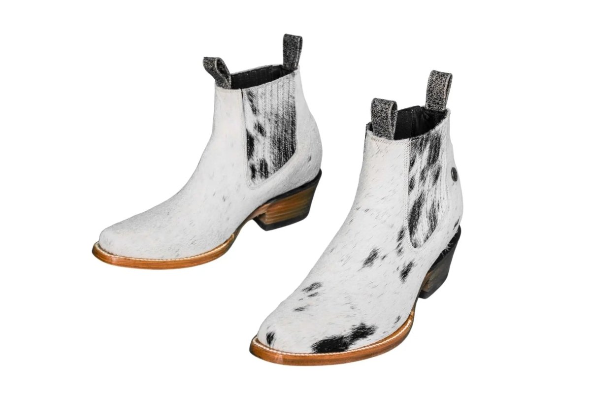 The Aurora Cowhide Boots – Size 9 Us by Stiefeld Boots – Don't Panic Shoes