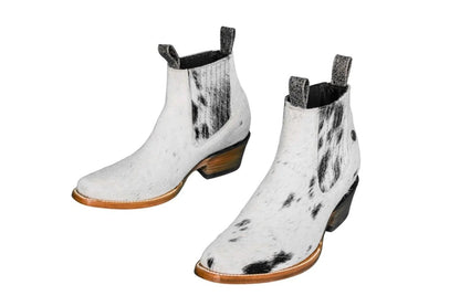 The Aurora Cowhide Boots – Size 9 Us by Stiefeld Boots – Don't Panic Shoes
