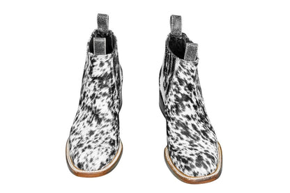 The Aurora Cowhide Boots – Size 9 Us by Stiefeld Boots – Don't Panic Shoes