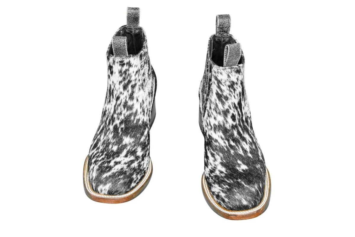 The Aurora Cowhide Boots – Size 9 Us by Stiefeld Boots – Don't Panic Shoes