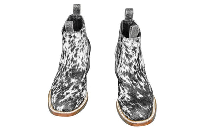 The Aurora Cowhide Boots – Size 9 Us by Stiefeld Boots – Don't Panic Shoes