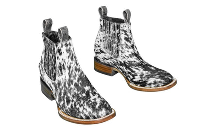 The Aurora Cowhide Boots – Size 9 Us by Stiefeld Boots – Don't Panic Shoes