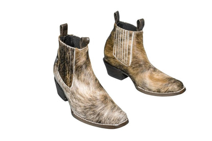 The Aurora Cowhide Boots – Size 9 Us by Stiefeld Boots – Don't Panic Shoes