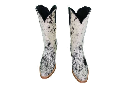The Carmen Cowhide Boots – Size 10 by Stiefeld Boots – Don't Panic Shoes