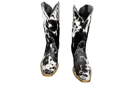 The Carmen Cowhide Boots – Size 10.5 by Stiefeld Boots – Don't Panic Shoes