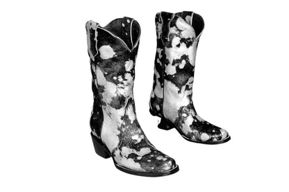 The Carmen Cowhide Boots – Size 6.5 by Stiefeld Boots – Don't Panic Shoes