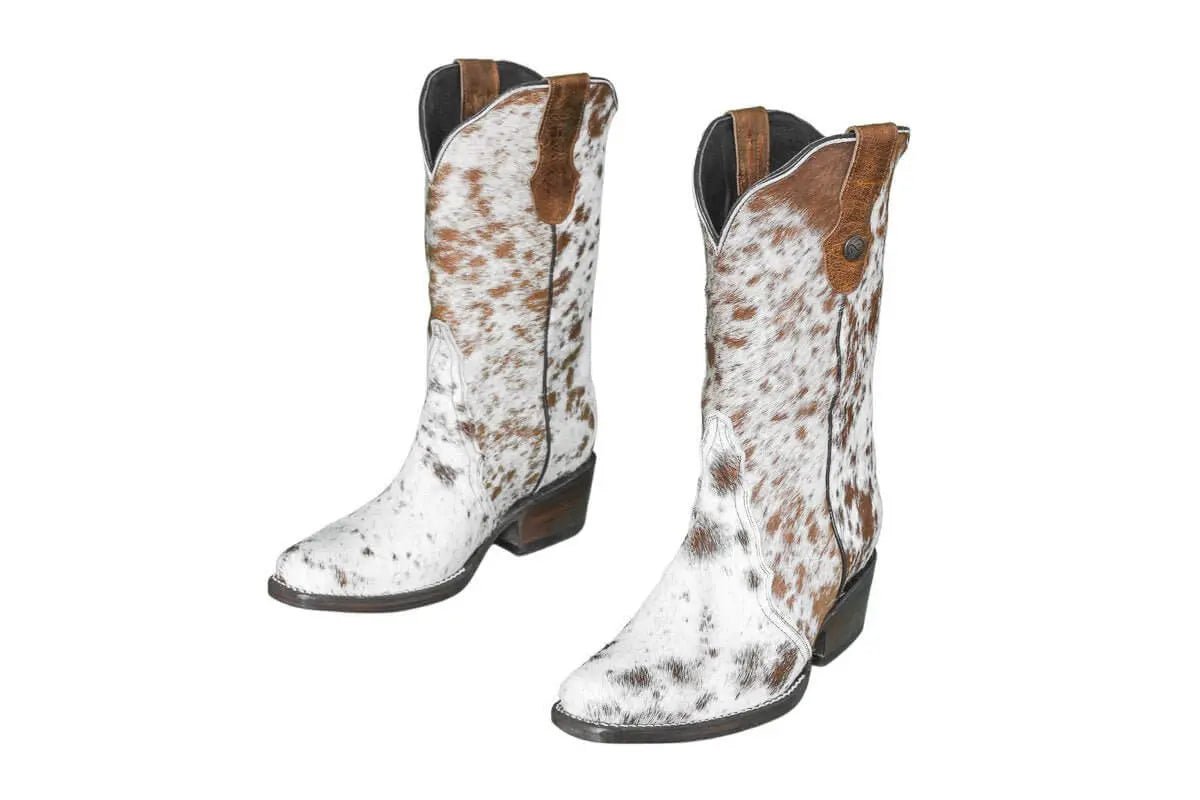 The Carmen Cowhide Boots – Size 6.5 by Stiefeld Boots – Don't Panic Shoes