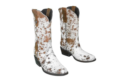 The Carmen Cowhide Boots – Size 6.5 by Stiefeld Boots – Don't Panic Shoes
