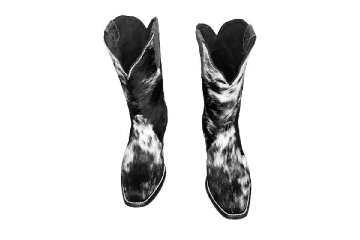 The Carmen Cowhide Boots – Size 7 by Stiefeld Boots – Don't Panic Shoes