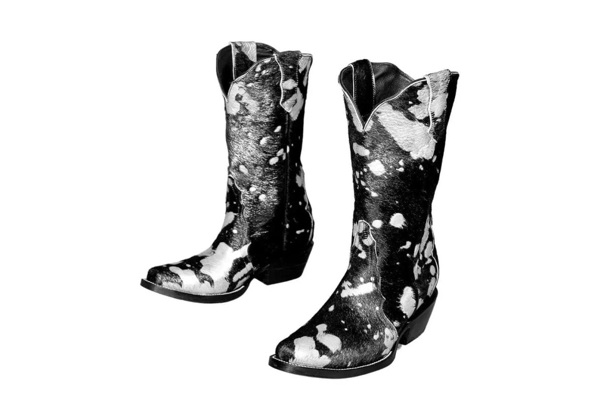 The Carmen Cowhide Boots – Size 7 by Stiefeld Boots – Don't Panic Shoes