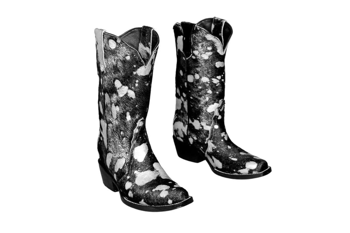 The Carmen Cowhide Boots – Size 7 by Stiefeld Boots – Don't Panic Shoes