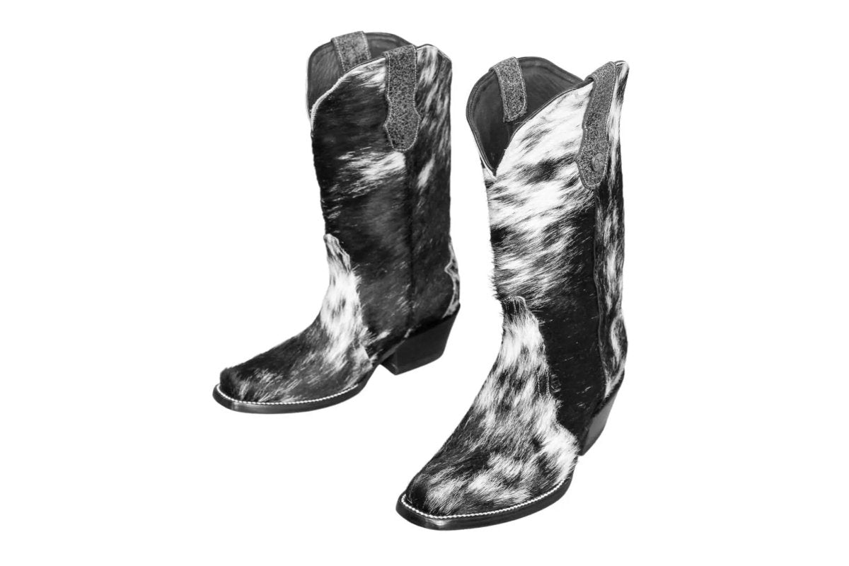 The Carmen Cowhide Boots – Size 7 by Stiefeld Boots – Don't Panic Shoes