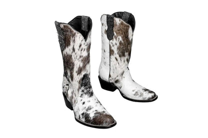 The Carmen Cowhide Boots – Size 7 by Stiefeld Boots – Don't Panic Shoes