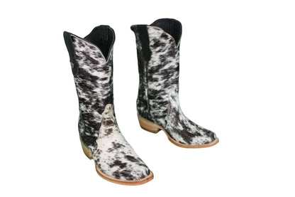The Carmen Cowhide Boots – Size 7 by Stiefeld Boots – Don't Panic Shoes