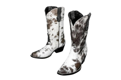 The Carmen Cowhide Boots – Size 7 by Stiefeld Boots – Don't Panic Shoes