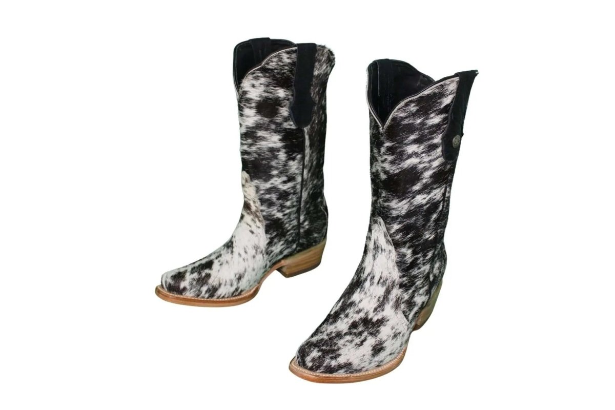 The Carmen Cowhide Boots – Size 7 by Stiefeld Boots – Don't Panic Shoes