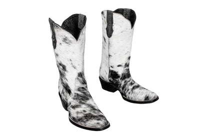 The Carmen Cowhide Boots – Size 7 by Stiefeld Boots – Don't Panic Shoes