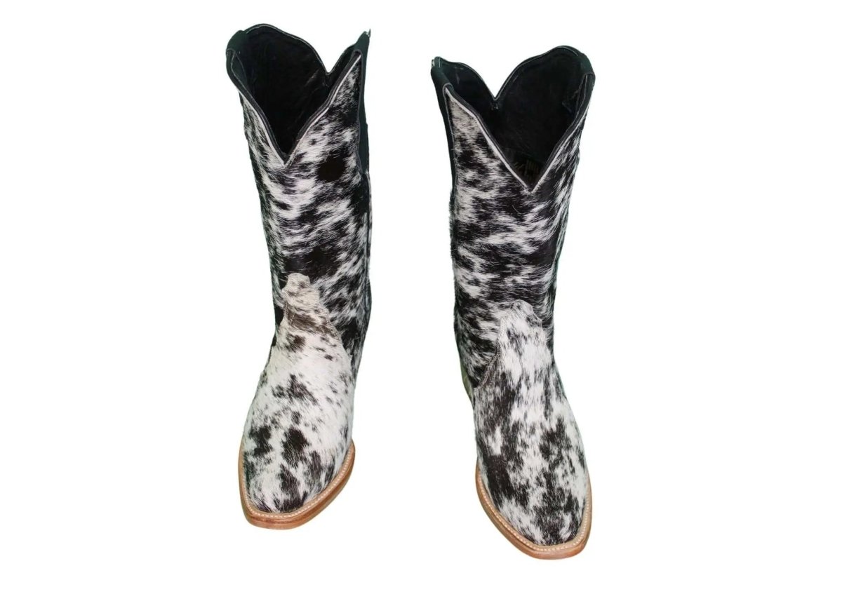 The Carmen Cowhide Boots – Size 7 by Stiefeld Boots – Don't Panic Shoes