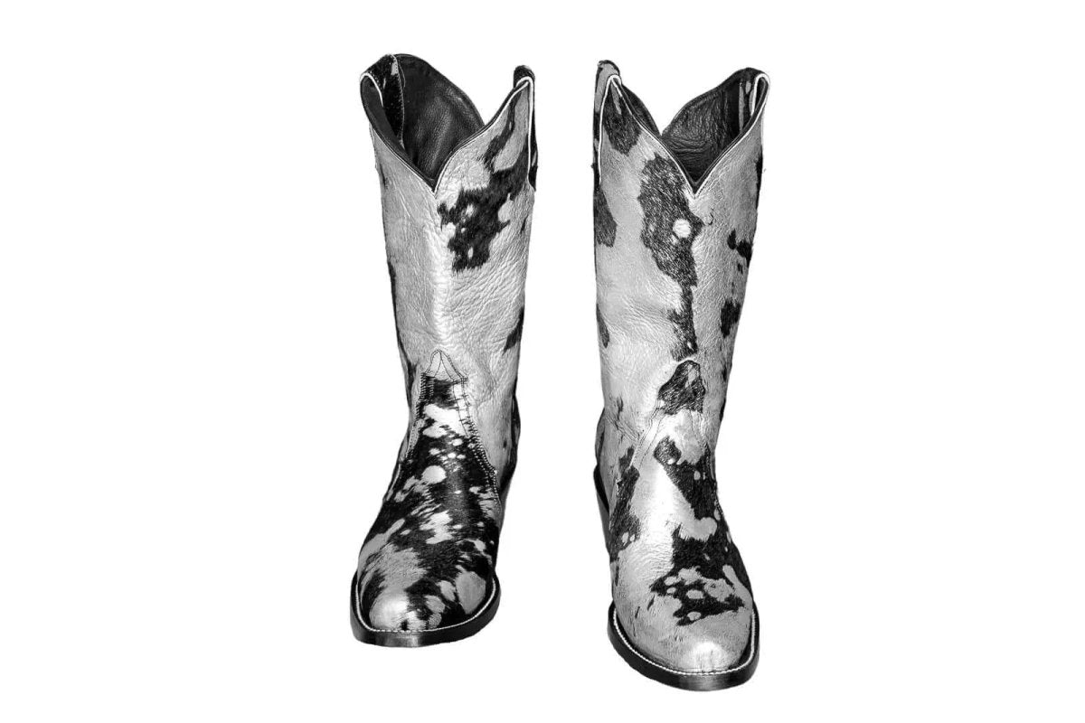 The Carmen Cowhide Boots – Size 8 by Stiefeld Boots – Don't Panic Shoes