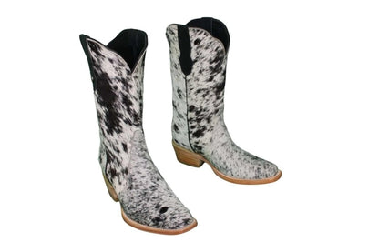 The Carmen Cowhide Boots – Size 8 by Stiefeld Boots – Don't Panic Shoes