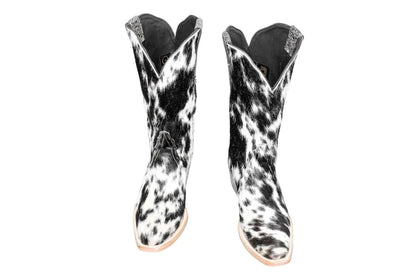 The Carmen Cowhide Boots – Size 8 by Stiefeld Boots – Don't Panic Shoes