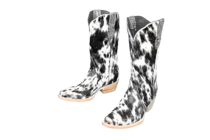 The Carmen Cowhide Boots – Size 8 by Stiefeld Boots – Don't Panic Shoes