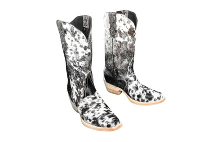 The Carmen Cowhide Boots – Size 8 by Stiefeld Boots – Don't Panic Shoes