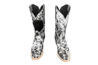 The Carmen Cowhide Boots – Size 8.5 by Stiefeld Boots – Don't Panic Shoes