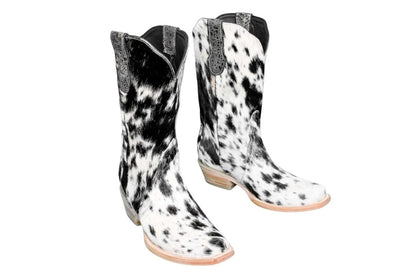 The Carmen Cowhide Boots – Size 8.5 by Stiefeld Boots – Don't Panic Shoes