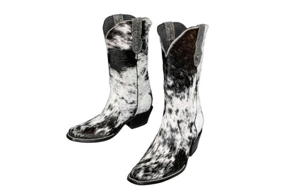 The Carmen Cowhide Boots – Size 9 by Stiefeld Boots – Don't Panic Shoes