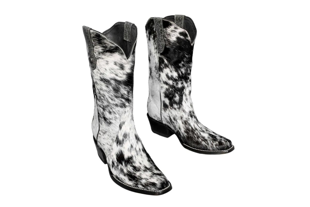The Carmen Cowhide Boots – Size 9 by Stiefeld Boots – Don't Panic Shoes