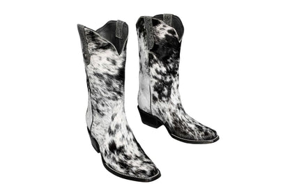 The Carmen Cowhide Boots – Size 9 by Stiefeld Boots – Don't Panic Shoes