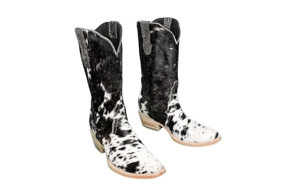 The Carmen Cowhide Boots – Size 9 by Stiefeld Boots – Don't Panic Shoes