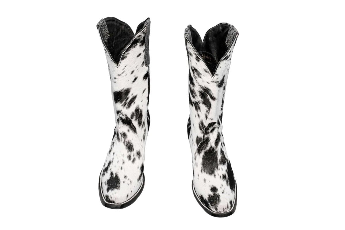 The Carmen Cowhide Boots – Size 9.5 by Stiefeld Boots – Don't Panic Shoes