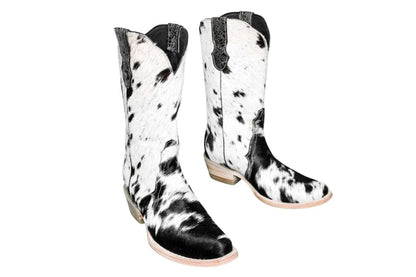 The Carmen Cowhide Boots – Size 9.5 by Stiefeld Boots – Don't Panic Shoes