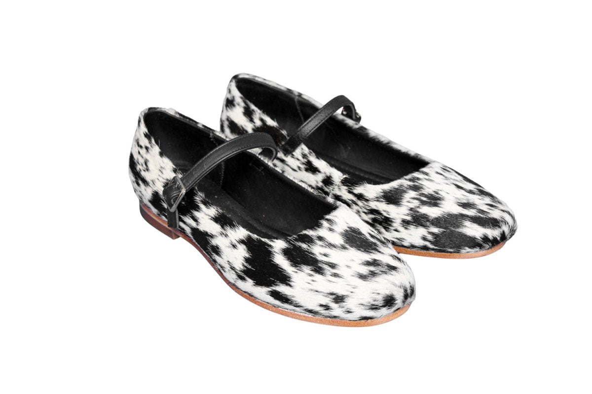 The Cassandra Cowhide Shoes – Size 7 by Stiefeld Boots – Don't Panic Shoes