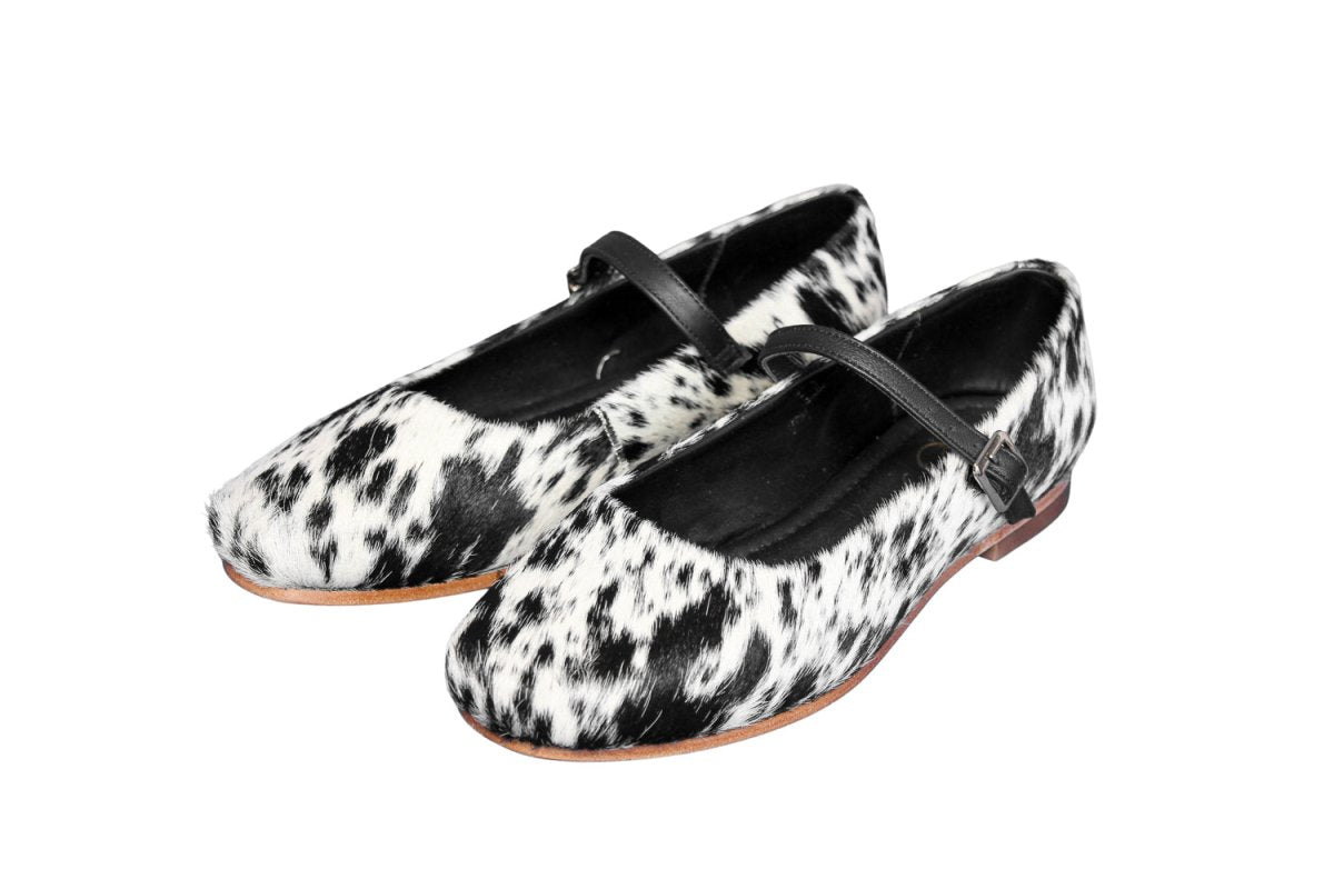 The Cassandra Cowhide Shoes – Size 7 by Stiefeld Boots – Don't Panic Shoes