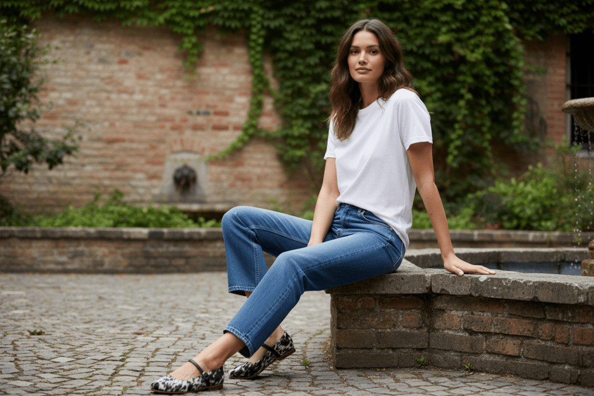 The Cassandra Cowhide Shoes – Size 8 by Stiefeld Boots – Don't Panic Shoes