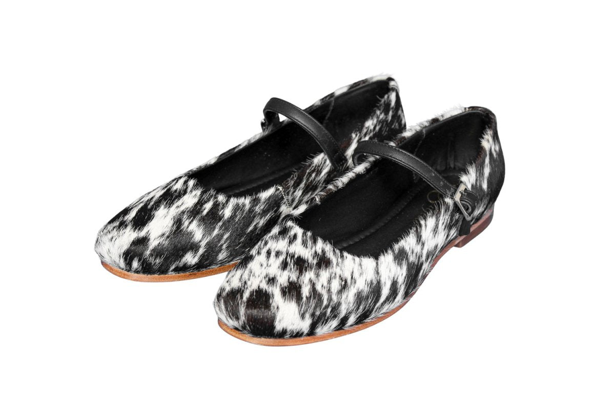 The Cassandra Cowhide Shoes – Size 8 by Stiefeld Boots – Don't Panic Shoes