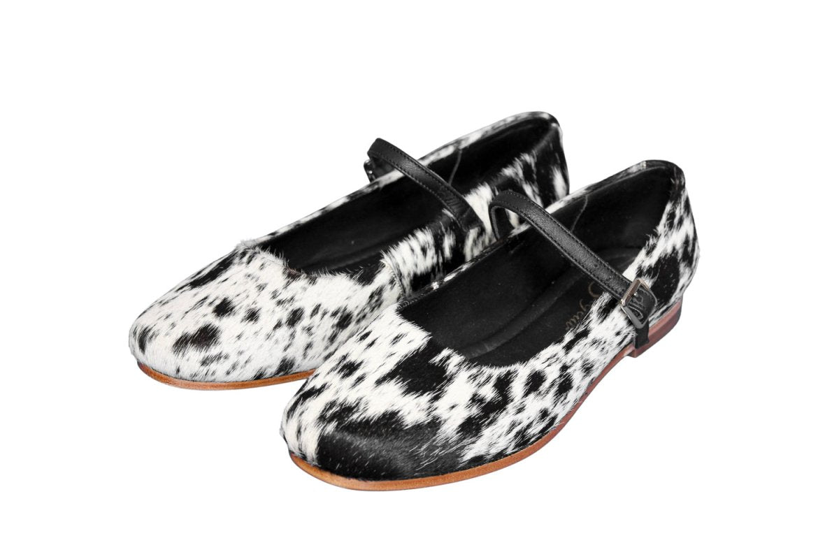 The Cassandra Cowhide Shoes – Size 8 by Stiefeld Boots – Don't Panic Shoes
