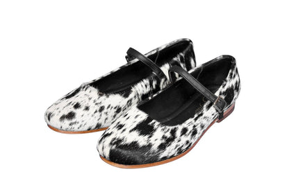 The Cassandra Cowhide Shoes – Size 8 by Stiefeld Boots – Don't Panic Shoes