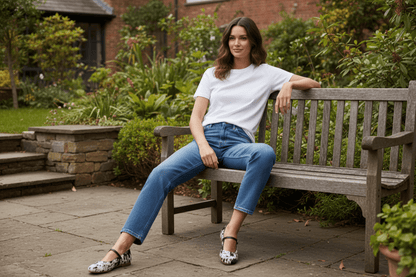 The Cassandra Cowhide Shoes – Size 8 by Stiefeld Boots – Don't Panic Shoes