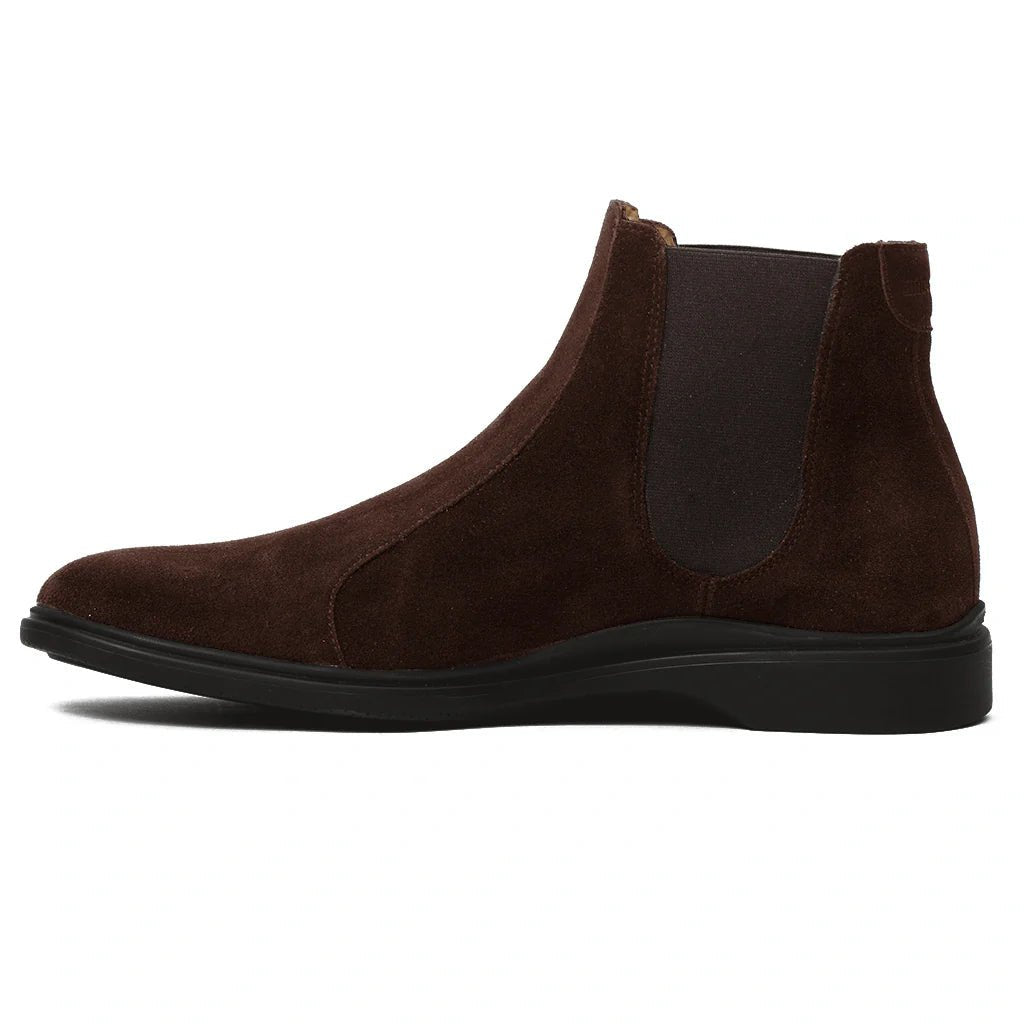 The Chelsea Walnut Premium Shoes Everyday Comfort Wear Men's Chelsea Boots by Amberjack – Don't Panic Shoes