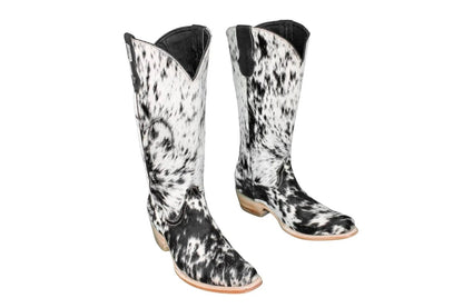 The Dakota Tall Cowhide Boots - Size 10 Us by Stiefeld Boots – Don't Panic Shoes