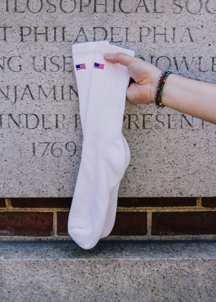The Flag Crew (2 - Pack) Socks by American Trench – Don't Panic Shoes